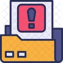 Alerta De Pasta Arquivo Aviso Icon