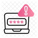 Alerta De Senha Aviso De Senha Aviso De Seguranca Icon