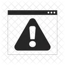 Advertencia Alerta Web Icono