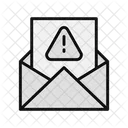 Alerta De E Mail E Mail Exclamacao Ícone