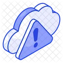 Alerta de nube  Icono