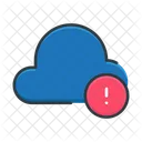 Alerta de nube  Icono