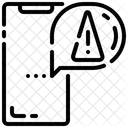 Movil Alerta Error Icono