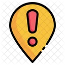 Pin de alerta  Icono