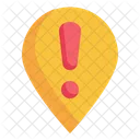 Pin de alerta  Icono