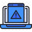 Alerta De Computadora Portatil Advertencia De Computadora Portatil Computadora Portatil Icon