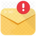 E Mail Attention Alerte Icon