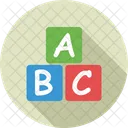 Alfabetos Ingleses Abc Alfabeto Icono