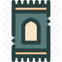 Alfombra Islamica Rezar Icono
