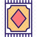 Alfombra Alfombra Estera Icono
