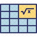 Algebra Cloze Elementary Algebra Icon