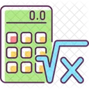 Algebra Calculadora Escuela Icono