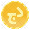 Algerian Dinar Coin  Icon