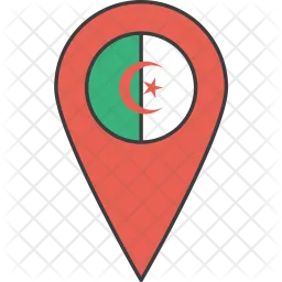 Algérie Flag Icône