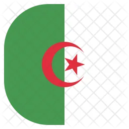 Algerien Flag Symbol