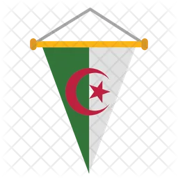 Algerien Flag Symbol