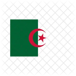 Algerien Flag Symbol