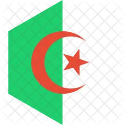 Algerien Flag Symbol