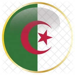 Algerien Flag Symbol