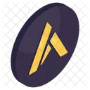 Algorand Coin Cryptocurrency Crypto Icon