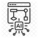 Algorithm Flowchart Ai Icon