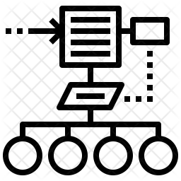 Algorithm Icon of Line style - Available in SVG, PNG, EPS, AI & Icon fonts