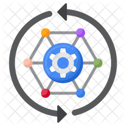 Algorithm Icon - Download in Flat Style