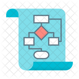 Algorithm Icon - Download in Flat Style