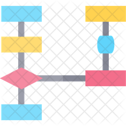 Algorithm Icon - Download in Flat Style