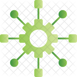 Algorithm Icon - Download in Gradient Style