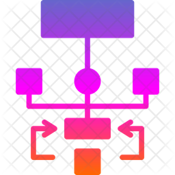 Algorithm Icon - Download in Gradient Style