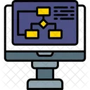 Algorithm Data Structure Flowchart Icon