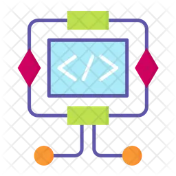 Algorithm Icon - Download in Flat Style