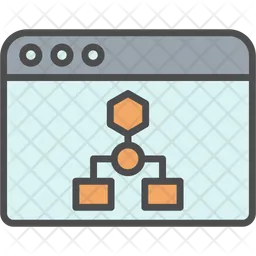 Algorithm Chart  Icon