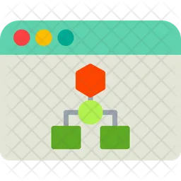 Algorithm Chart  Icon