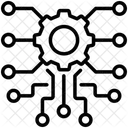 Algorithm Central Variable Icon