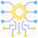 Algorithm Central Variable Icon