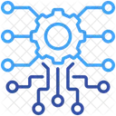 Algorithm Central Variable Icon