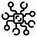 Algorithm Network Program Icon