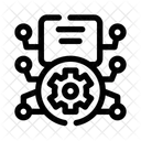 Algorithm Process Data Icon