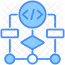 Algorithm Program Flow Icon