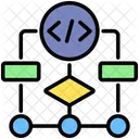 Algorithm Program Flow Icon