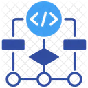 Algorithm Program Flow Icon