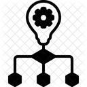 Algorithm Flowchart Networking Icon