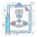 Methodology Process Flow Icon