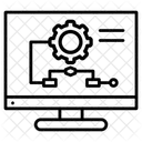 Organigramme Diagramme De Flux Diagramme Icône