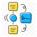 Algorithme Organigramme Diagramme De Flux Icône