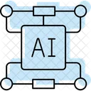 Algorithme d'IA  Icône