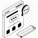 Algorithme Web  Icône