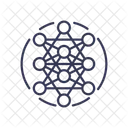 Algorithmen Neuronales Netzwerk Symbol